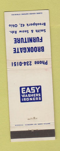 Matchbook Cover - Brookgate Furniture Brookpark OH
