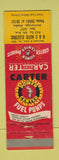 Matchbook Cover - Carter Fuel Pumps B&C Auto Electric Anchorage AK