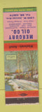 Matchbook Cover - Mercury Oil Dunlop Tires