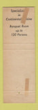 Matchbook Cover - Scampi Inn Tarzana CA