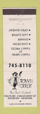 Matchbook Cover - Town Crier Wooster Hawkins OH