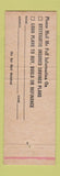 Matchbook Cover - Haas Alt Real Estate St Louis MO