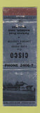 Matchbook Cover - Cisco Restaurant Warren OH WEAR