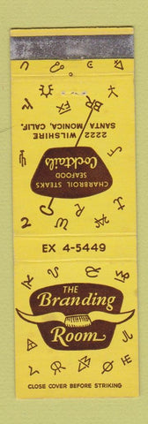 Matchbook Cover - Branding Room Santa Monica CA WEAR