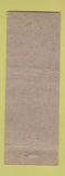 Matchbook Cover - Ralph's Service Sod turf WEAR