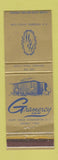 Matchbook Cover - Gramercy Inn Washington DC HR Weissberg WEAR