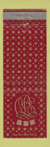 Matchbook Cover - Carson Pirie Scott Chicago IL