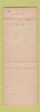 Matchbook Cover - Morocco's Rsetaurant