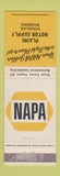 Matchbook Cover - NAPA Auto Parts Douglas WY WEAR