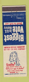 Matchbook Cover - American Heritage Foundation  Get Out the Vote