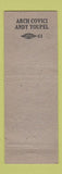 Matchbook Cover - Admiral Restaurant Chicago IL