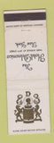 Matchbook Cover - Hotel Delmonico New York City WEAR