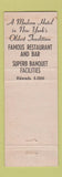 Matchbook Cover - Hotel Delmonico New York City WEAR