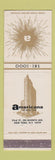 Matchbook Cover - Americana Hotel New York City