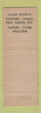 Matchbook Cover - Cole's Cole Onial