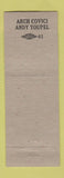 Matchbook Cover - Admiral Restaurant Chicago IL