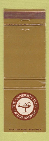 Matchbook Cover - University Club Los Angeles CA WEAR