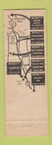 Matchbook Cover - Rickey's Palo Alto San Francisco CA Salinas