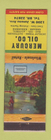 Matchbook Cover - Mercury Oil Dunlop Tires