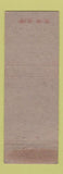 Matchbook Cover - Texolite Paint Mathews Wilkes Barre PA