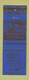Matchbook Cover - Conoco oil gas Torrington WY WORN