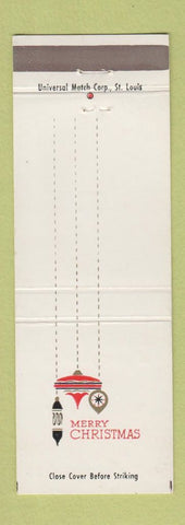 Matchbook Cover - Bevis Lewis Chevrolet Key West FL Christmas