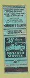 Matchbook Cover - Hunter & Wilhelm Auto Repair Decatur IL WEAR