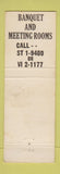 Matchbook Cover - Slay's St Louis MO