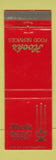 Matchbook Cover - Hook's Trophy Room Indianapolis IN