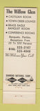 Matchbook Cover - Willow Glen House East Longmeadow MA
