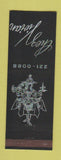Matchbook Cover - Chez Vivian Miami FL WEAR