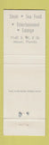Matchbook Cover - Chez Vivian Miami FL WEAR