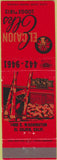 Matchbook Cover - Matchbook Cover Elks Club El Cajon CA