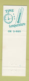 Matchbook Cover - Portage National Bank Kent Garrettsville Brimfield OH