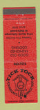 Matchbook Cover - Johnson's Tick Tock Restaurant Hollywood CA