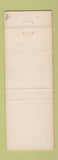 Matchbook Cover - Joseph of Hollywood Beauty Salon Hollywood CA WEAR