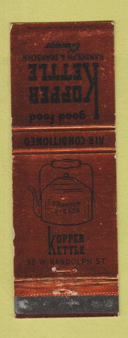Matchbook Cover - Kopper Kettle Chicago IL WEAR