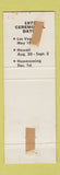 Matchbook Cover - Kisselbird Striners Walker 1973 Hwaii Las Vegas WEAR