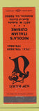 Matchbook Cover - Nicola's Italian Restaurant Anaheim CA ORANGE