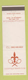 Matchbook Cover - Louisville Tennis Club KY