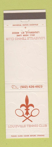 Matchbook Cover - Louisville Tennis Club KY