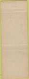 Matchbook Cover - Matchbook Cover Elks Club Weirton WV