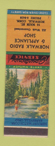 Matchbook Cover - Norwalk Radio Appliance CT WEAR