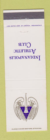 Matchbook Cover - Indianapolis Athletic Club IN