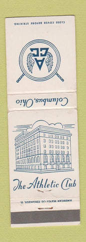 Matchbook Cover - Columbus OH Athletic Club WEAR