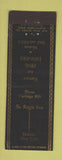 Matchbook Cover - St Regis Inn Deferiet NY WEAR