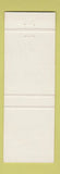 Matchbook Cover - International Club El Paso TX WEAR