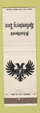 Matchbook Cover - Schneithorst's Hofamberg Inn St Louis MO