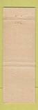 Matchbook Cover - Molly Waldo Marblehead MA restaurant WEAR