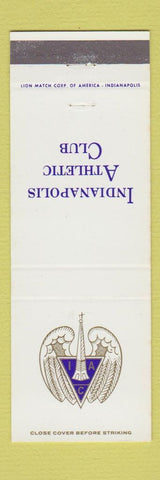 Matchbook Cover - Indianapolis Athletic Club IN